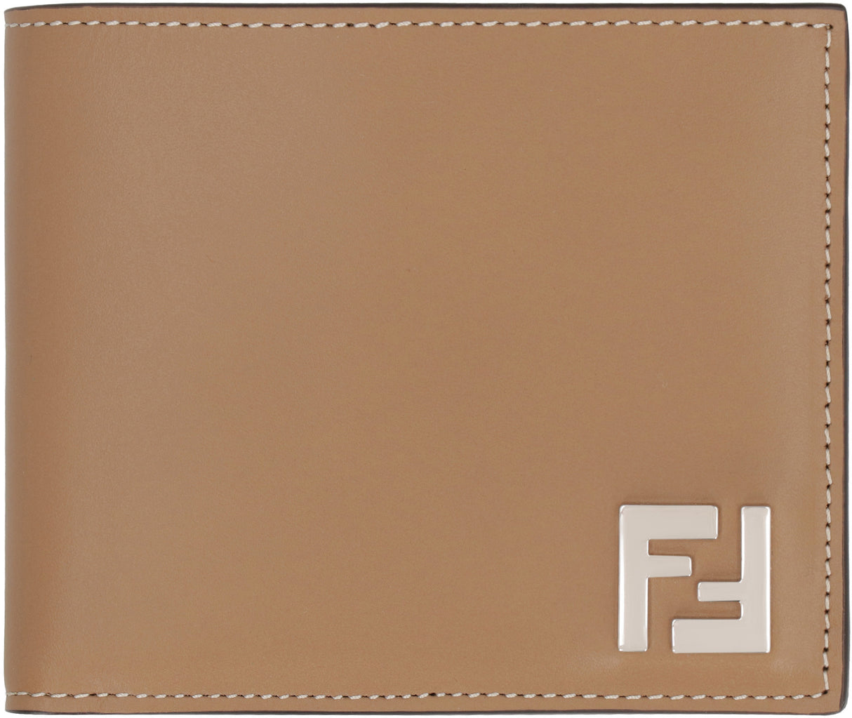 FENDI Fabulous FF Pattern Mini Leather Wallet