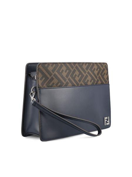 FENDI Men's Compact Clutch Pouch