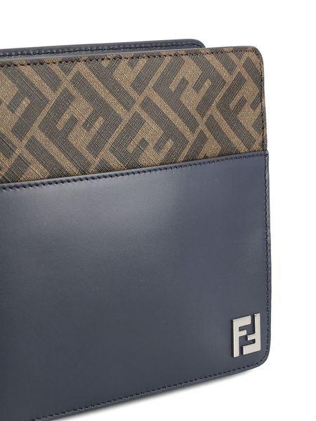 FENDI Men's Compact Clutch Pouch