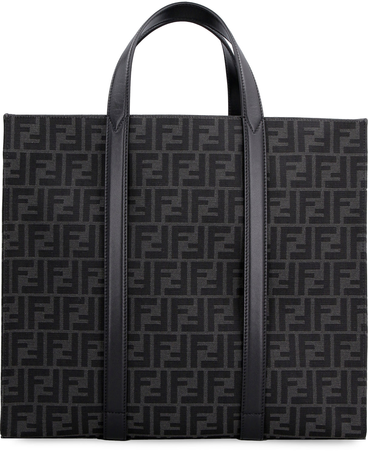 FENDI Jacquard Tote Handbag