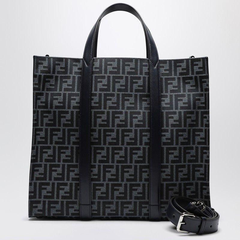 FENDI Jacquard Tote Handbag