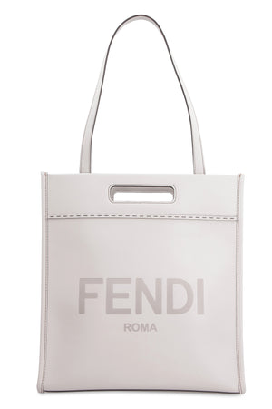 Elevate Your Style with the Grey FENDI Leather Tote for Men