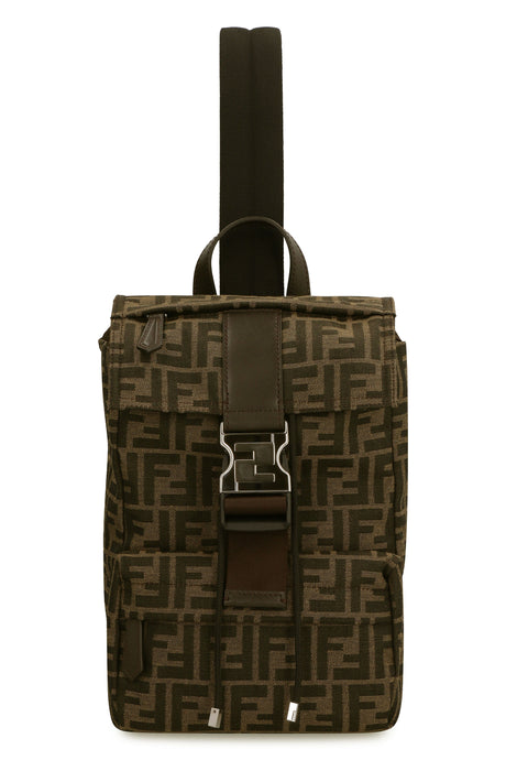 FENDI Luxury Men's Jacquard Backpack - FW23 Collection