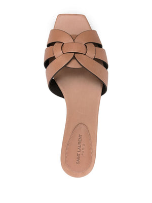 SAINT LAURENT Elegant Flat Tribute Sandals for Women