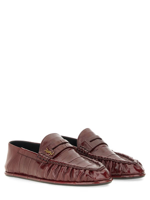 SAINT LAURENT Lambskin Moccasin Le Loafer