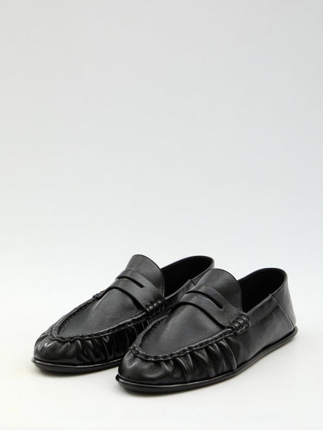 SAINT LAURENT Nappa Leather Loafers