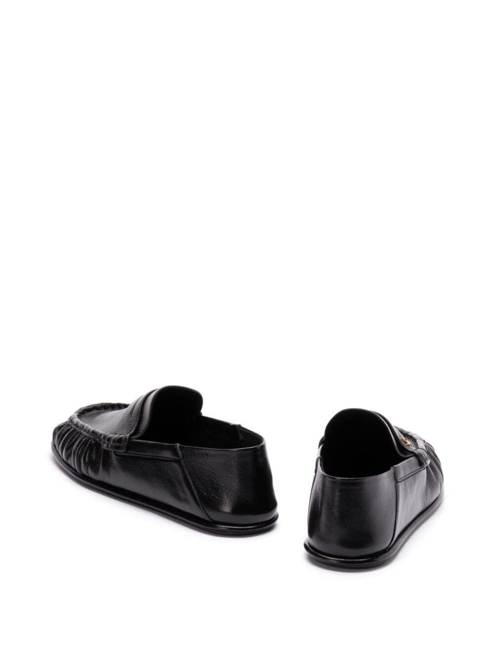 SAINT LAURENT Men's Luxurious Calf Leather Penny Loafers