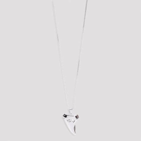 SAINT LAURENT Shark Tooth Pendant Necklace