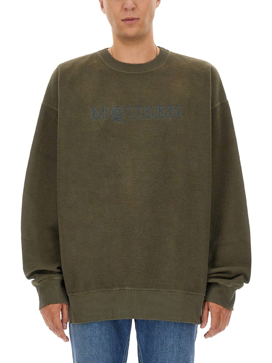 ALEXANDER MCQUEEN Logo Sweatshirt for Men - Size L