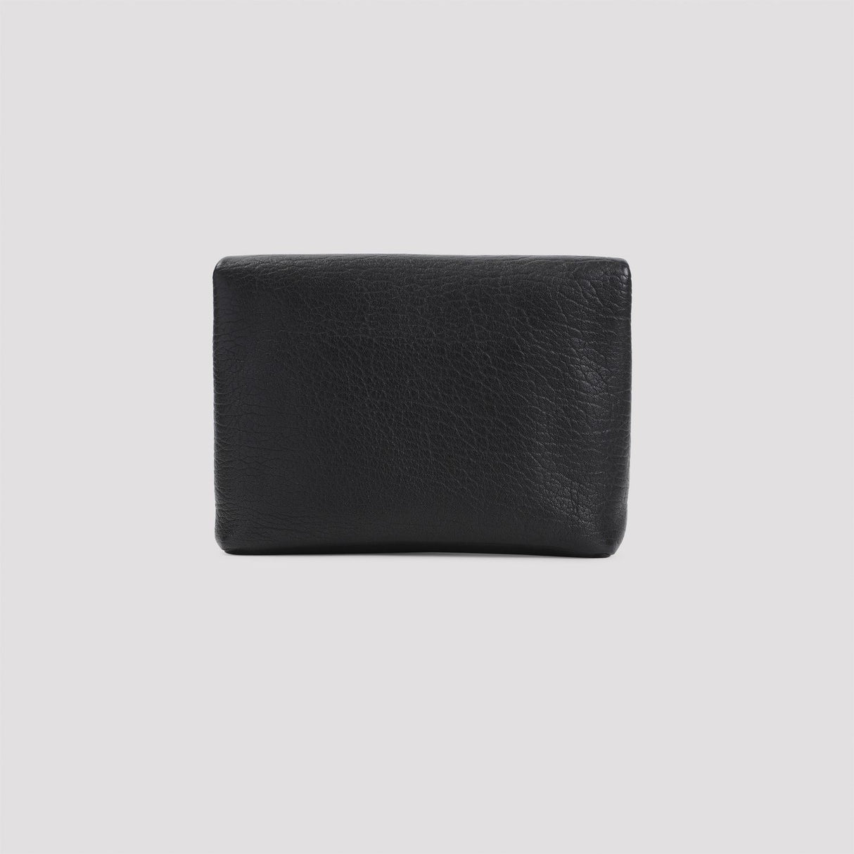 SAINT LAURENT Luxury Lamb Leather Large Pouch with Strap - W:9in H:6.5in D:2.4in