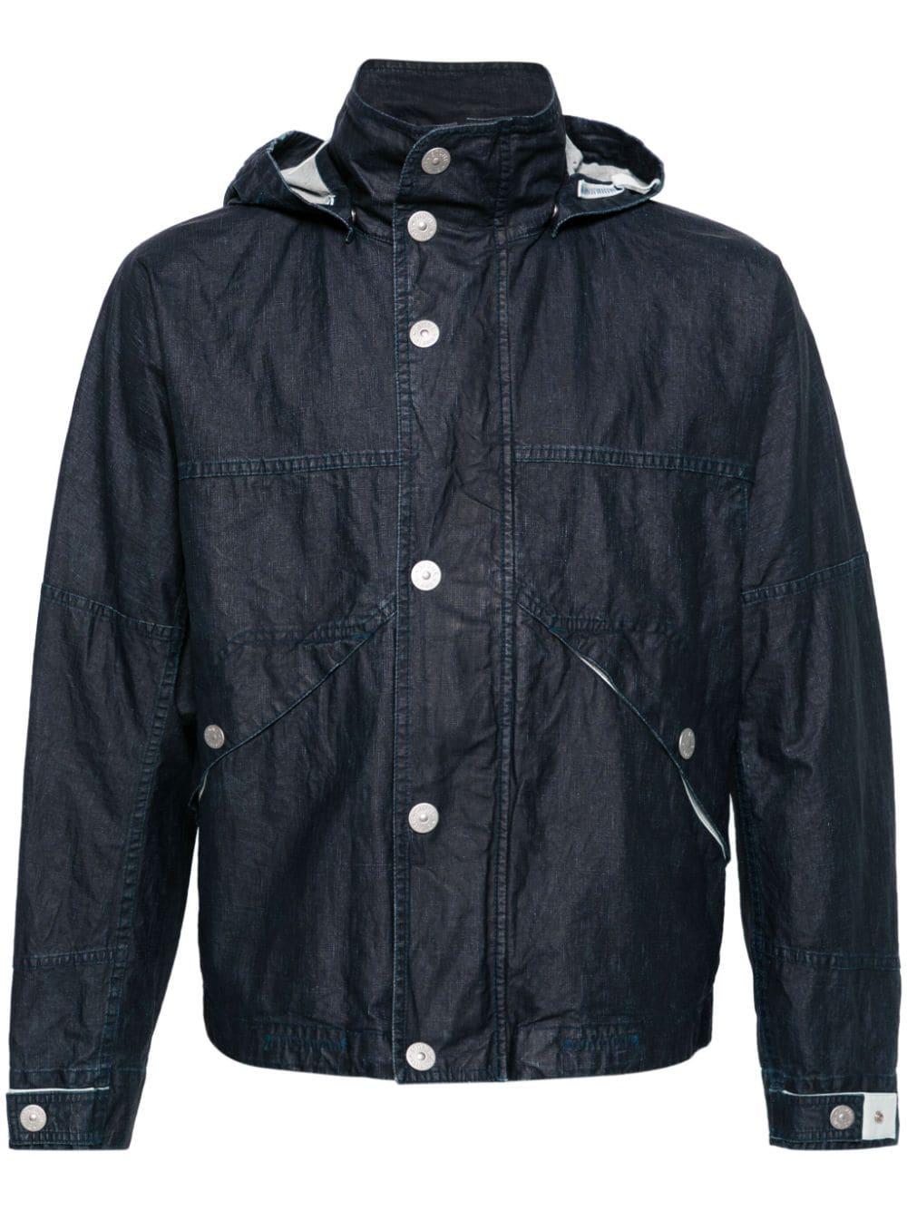 STONE ISLAND Men's Royal Blue Outerwear for SS24