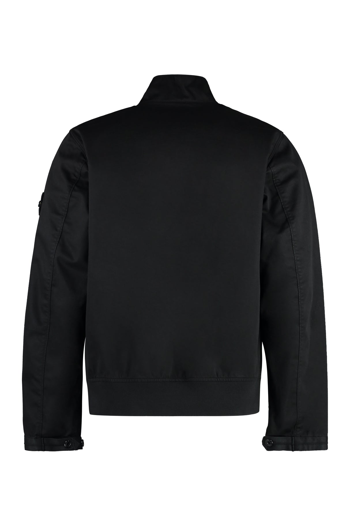 STONE ISLAND Organic Cotton Zippered Jacket