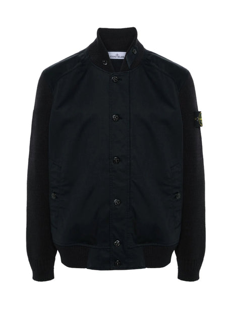 STONE ISLAND Compass Logo Bomber Jacket - Fall/Winter 2024