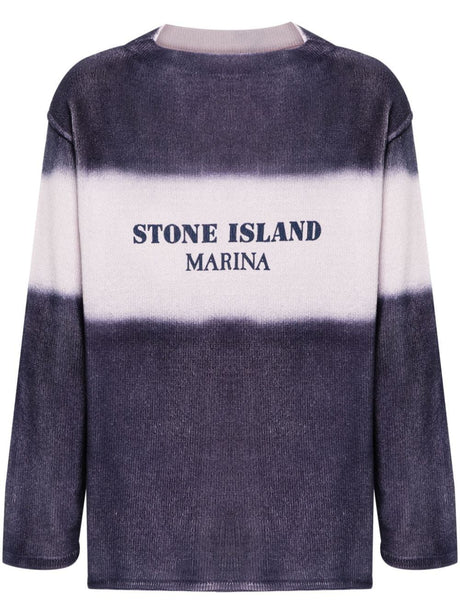 STONE ISLAND Men's Naturbeige Knit Sweater for SS24 Season