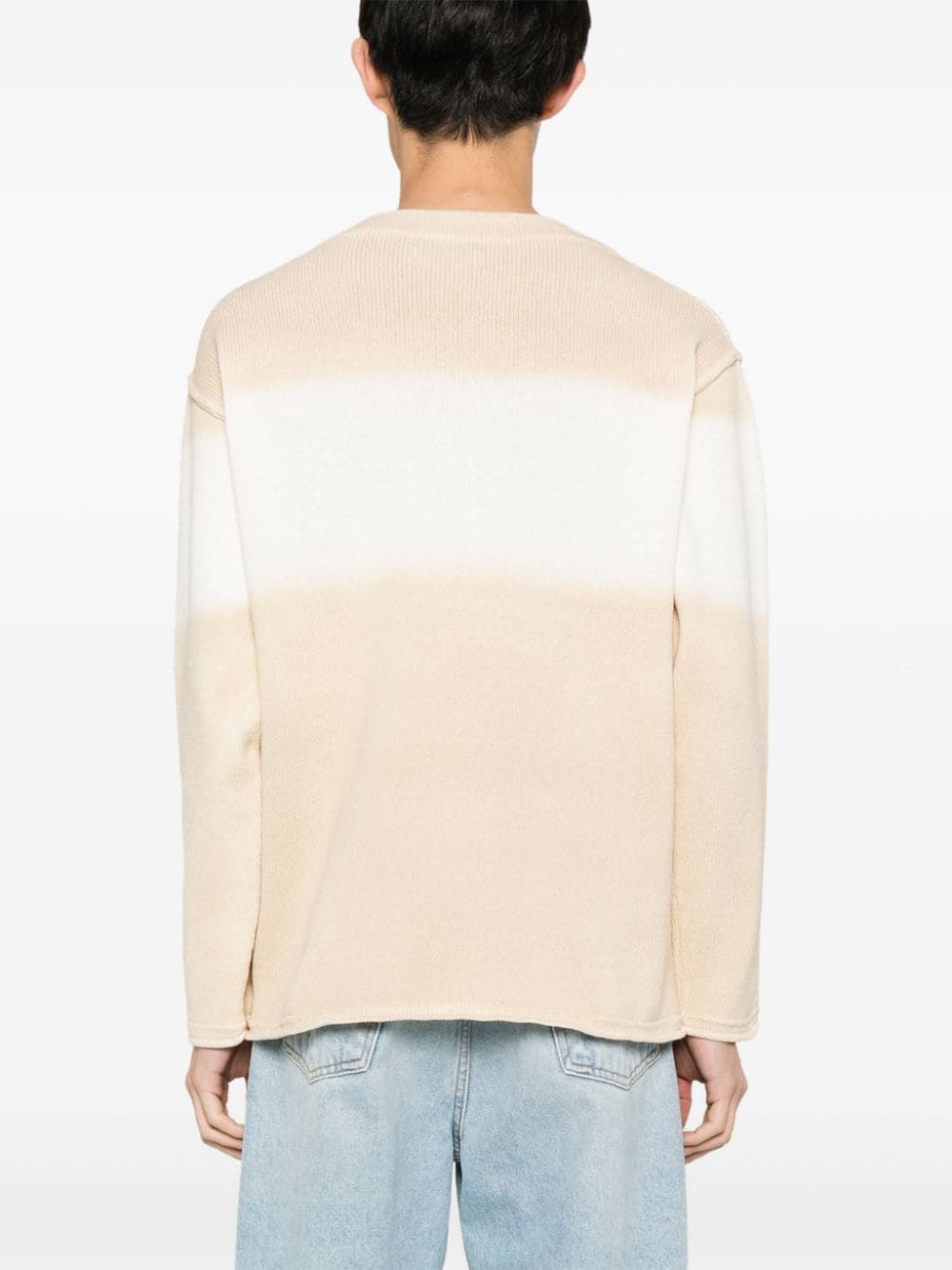 STONE ISLAND Men's Tan Cotton Sweater for SS24