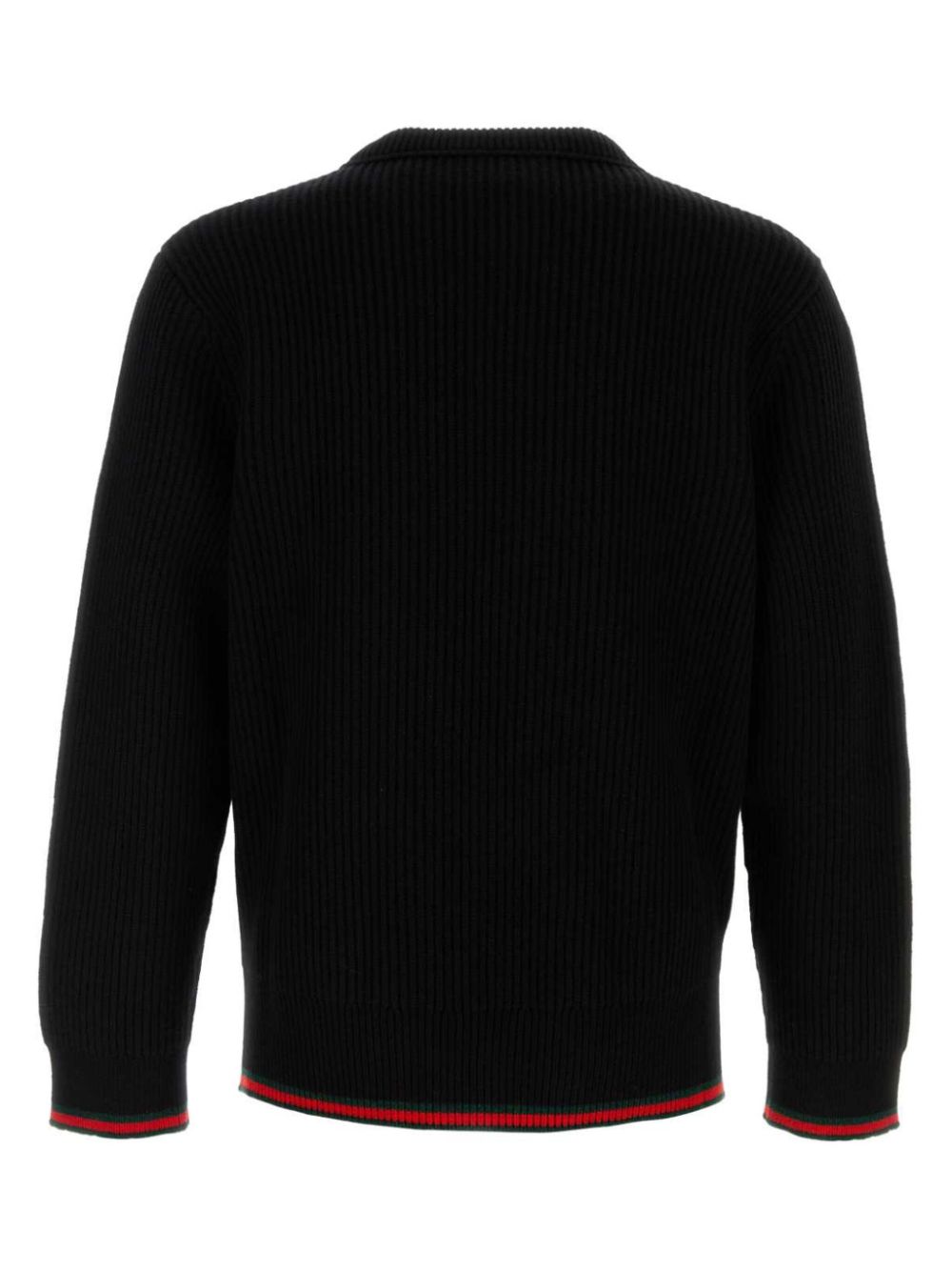 GUCCI Classic Wool-Cashmere Blend Crew Neck Sweater