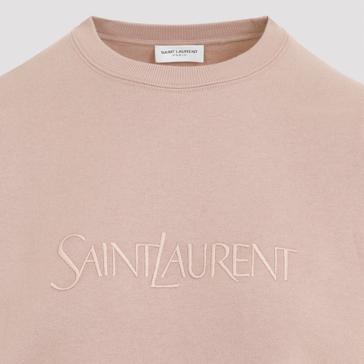 SAINT LAURENT Classic Cotton Sweatshirt for Women - FW24 Collection