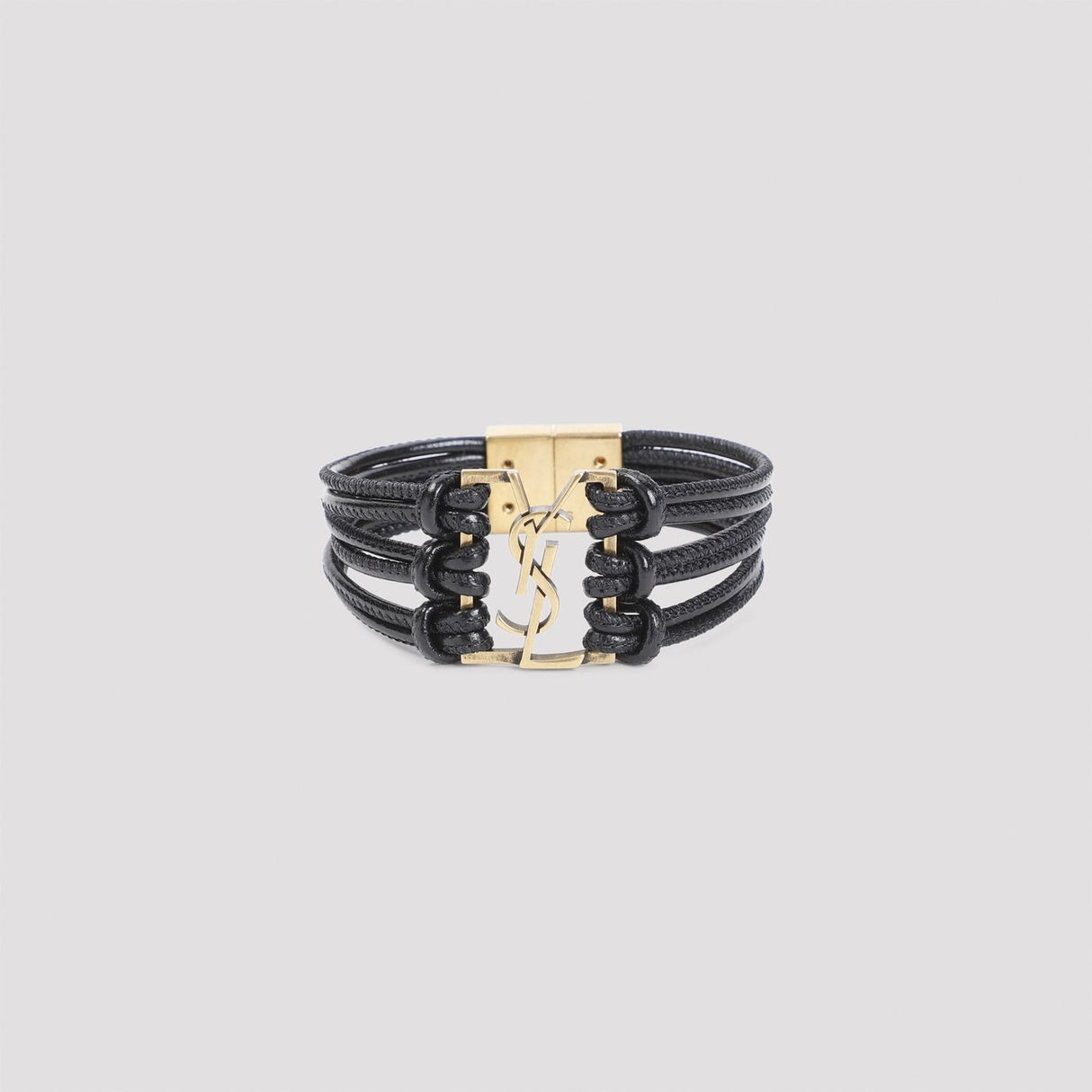 SAINT LAURENT Elegant Lambskin Bracelet for Women