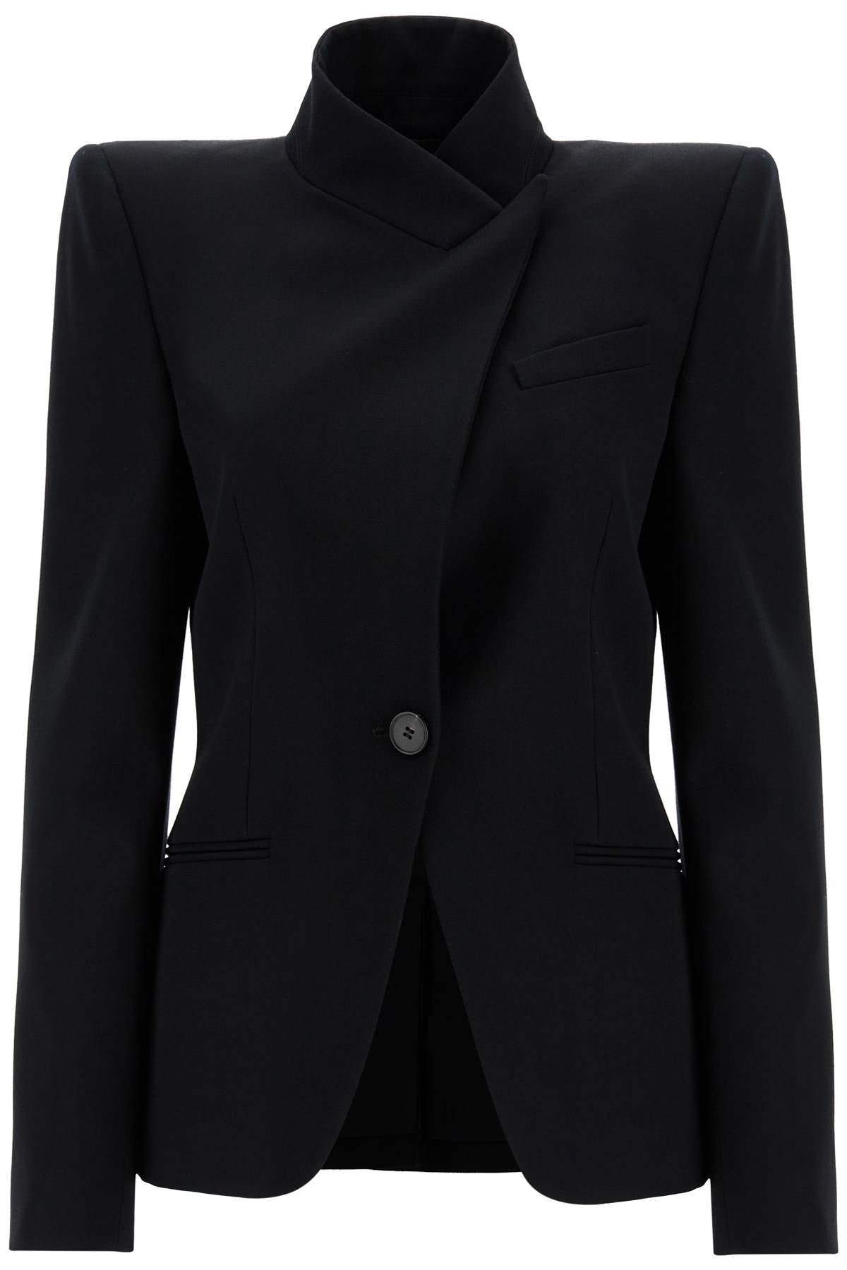 ALEXANDER MCQUEEN Twisted Cavalry Jacket - Fitted & Elegant