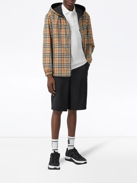 Reversible Check Jacket in Brown - SS24 Collection