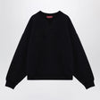 GUCCI Relaxed Fit Cotton Blend Sweatshirt