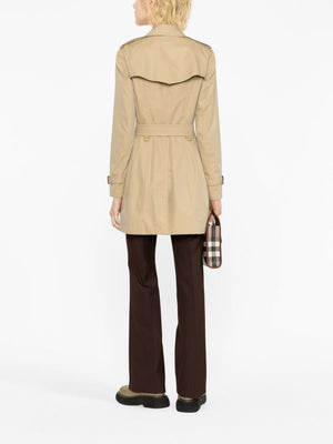 BURBERRY Elegant Beige Outer for Women - 24SS Season