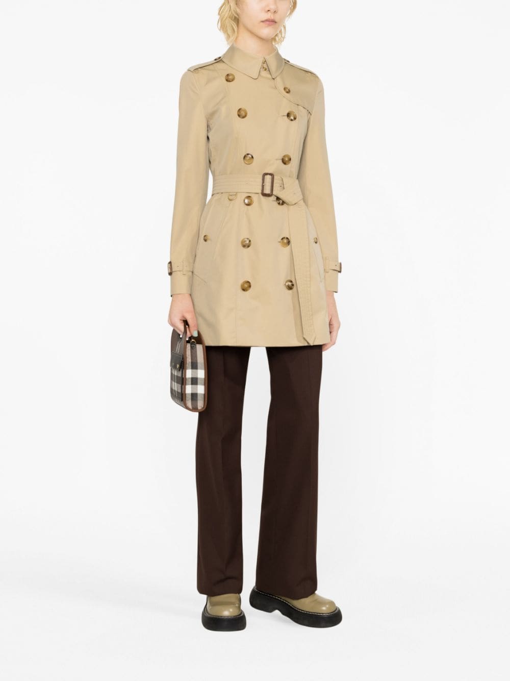 BURBERRY Elegant Beige Outer for Women - 24SS Season