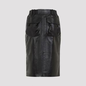 SAINT LAURENT Elegant Midi Skirt