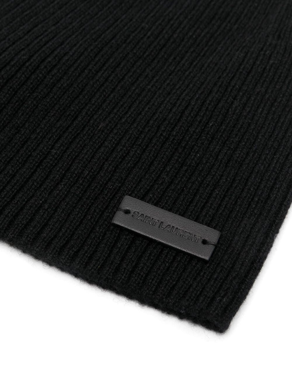 SAINT LAURENT Ribbed Cashmere Beanie