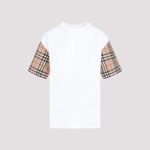 BURBERRY Vintage Check Drop Shoulder T-Shirt