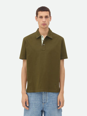 BOTTEGA VENETA Cotton Polo Shirt for Men - FW24 Collection