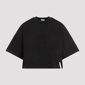 BOTTEGA VENETA Cropped Cotton T-Shirt for Women