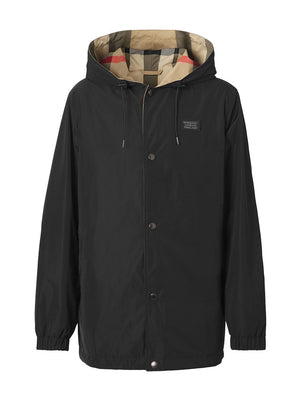 BURBERRY 24SS Men's Black Bubble Jacket