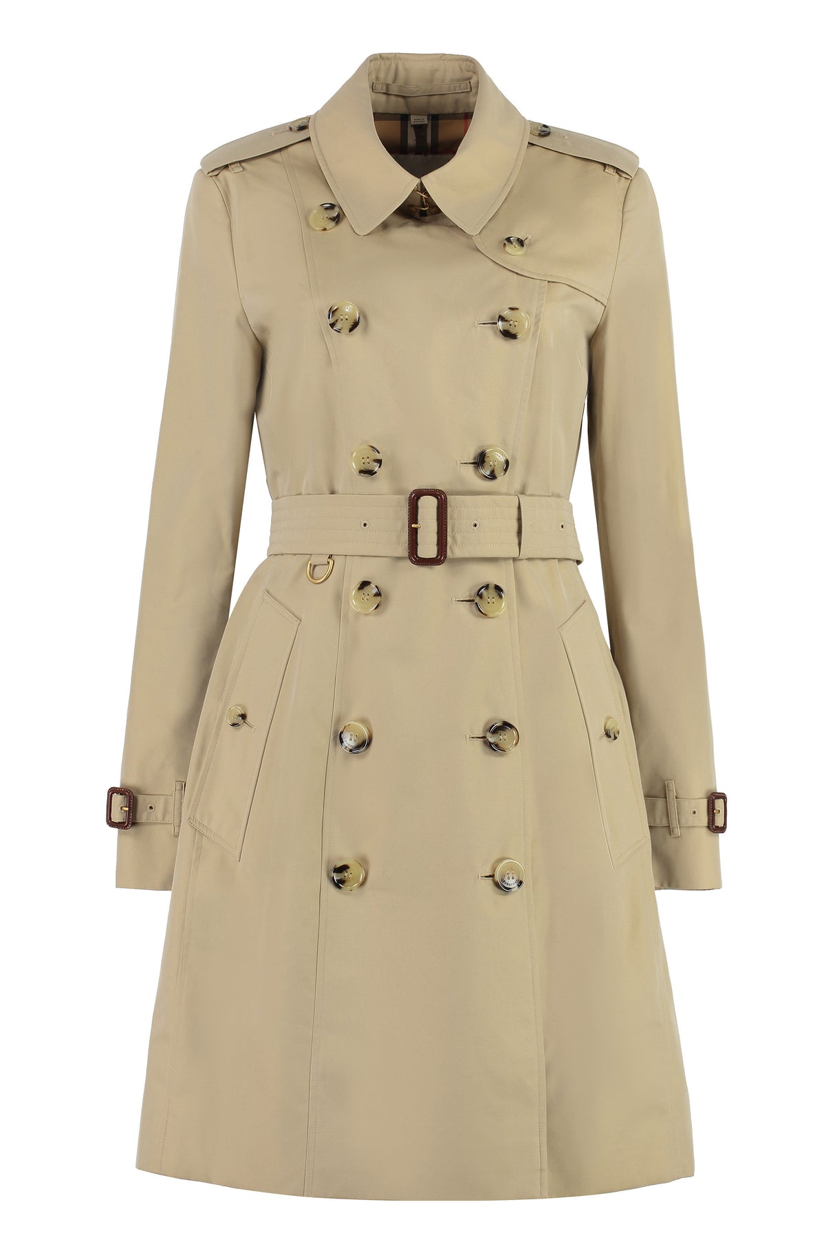 BURBERRY Classic Beige Cotton Trench Coat