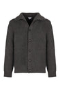 BOTTEGA VENETA Classic Wool Cardigan with Leather Knot Buttons - Regular Fit