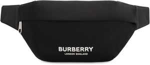 BURBERRY Mini Nylon Belt Handbag with Leather Accents