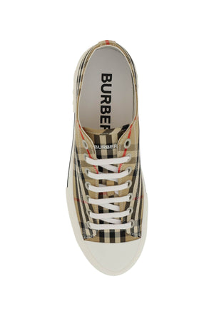 BURBERRY Men's Beige Low Top Sneakers - Carryover Collection