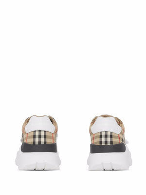 BURBERRY Vintage Check Canvas Sneakers - Women's