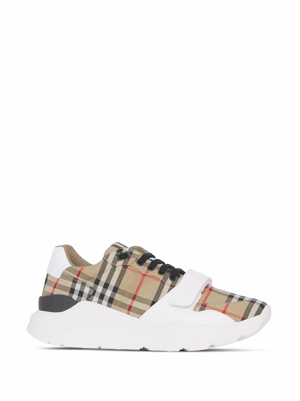 BURBERRY Vintage Check Canvas Sneakers - Women's