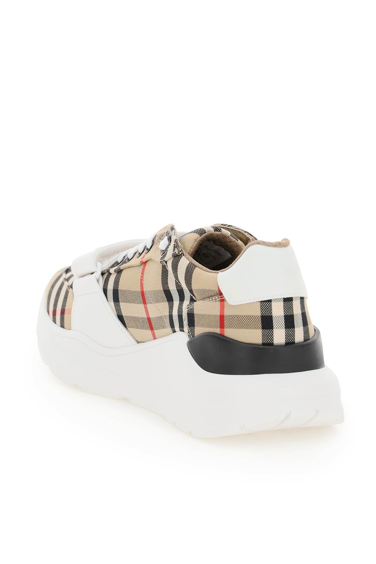 BURBERRY Vintage Check Canvas Sneakers - Women's