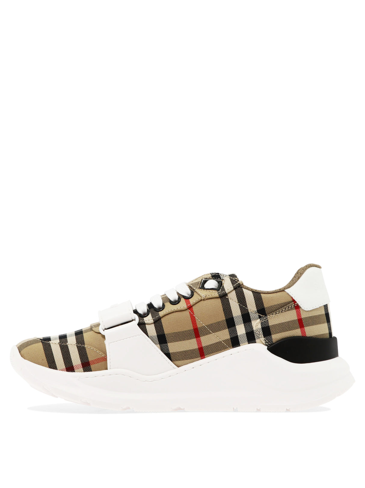 BURBERRY Vintage Check Canvas Sneakers - Women's