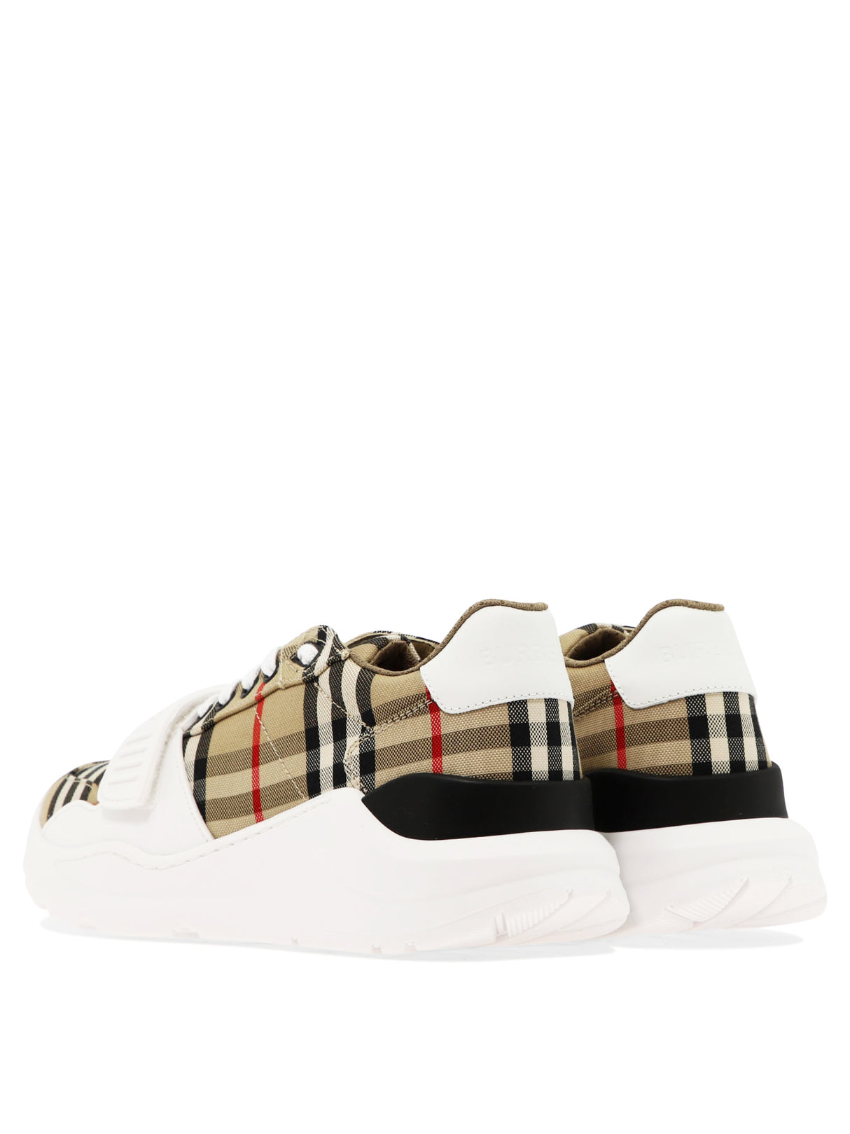 BURBERRY Vintage Check Canvas Sneakers - Women's