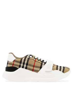 BURBERRY Vintage Check Canvas Sneakers - Women's