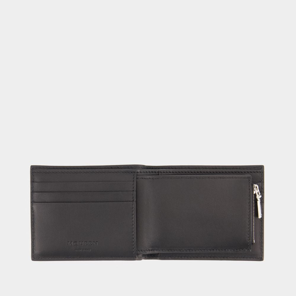 ALEXANDER MCQUEEN Mini 2-in-1 Wallet for Men