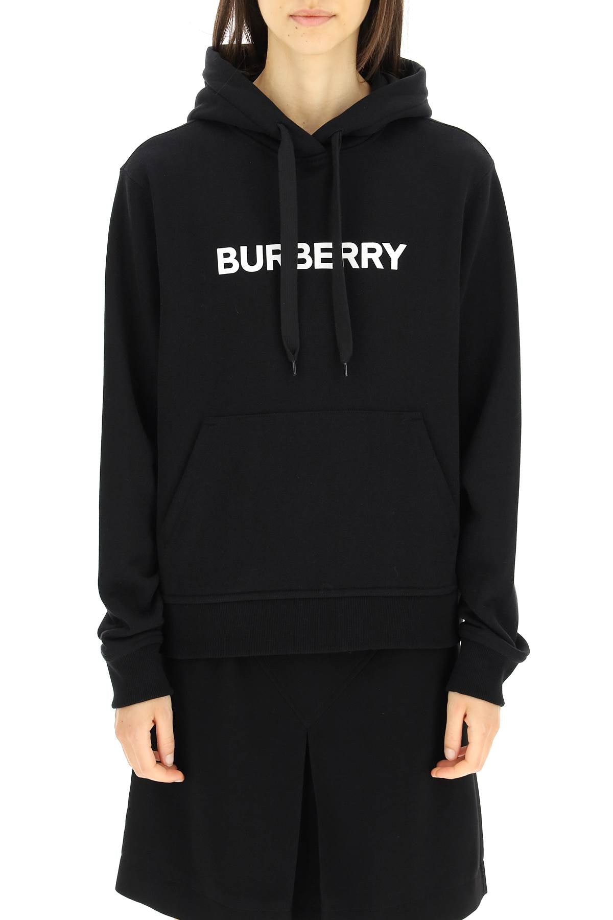 BURBERRY Cozy Womens Hoodie with Logo Embroidery - FW23