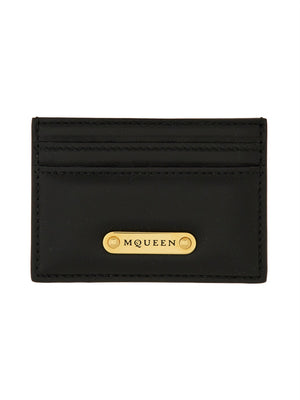 ALEXANDER MCQUEEN Mini Leather Card Holder