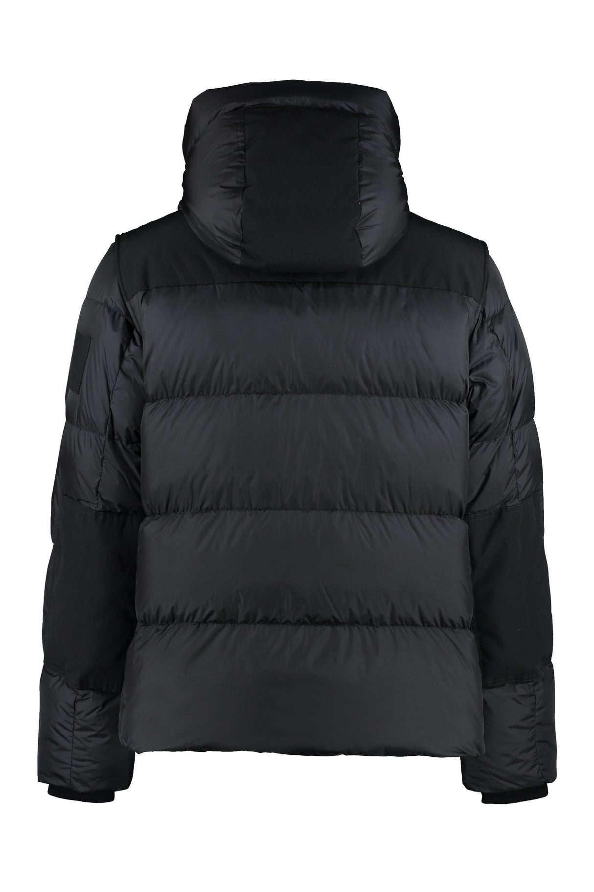 المعطف الأسود النايلون الرجالي FW23 بواسطة بربري