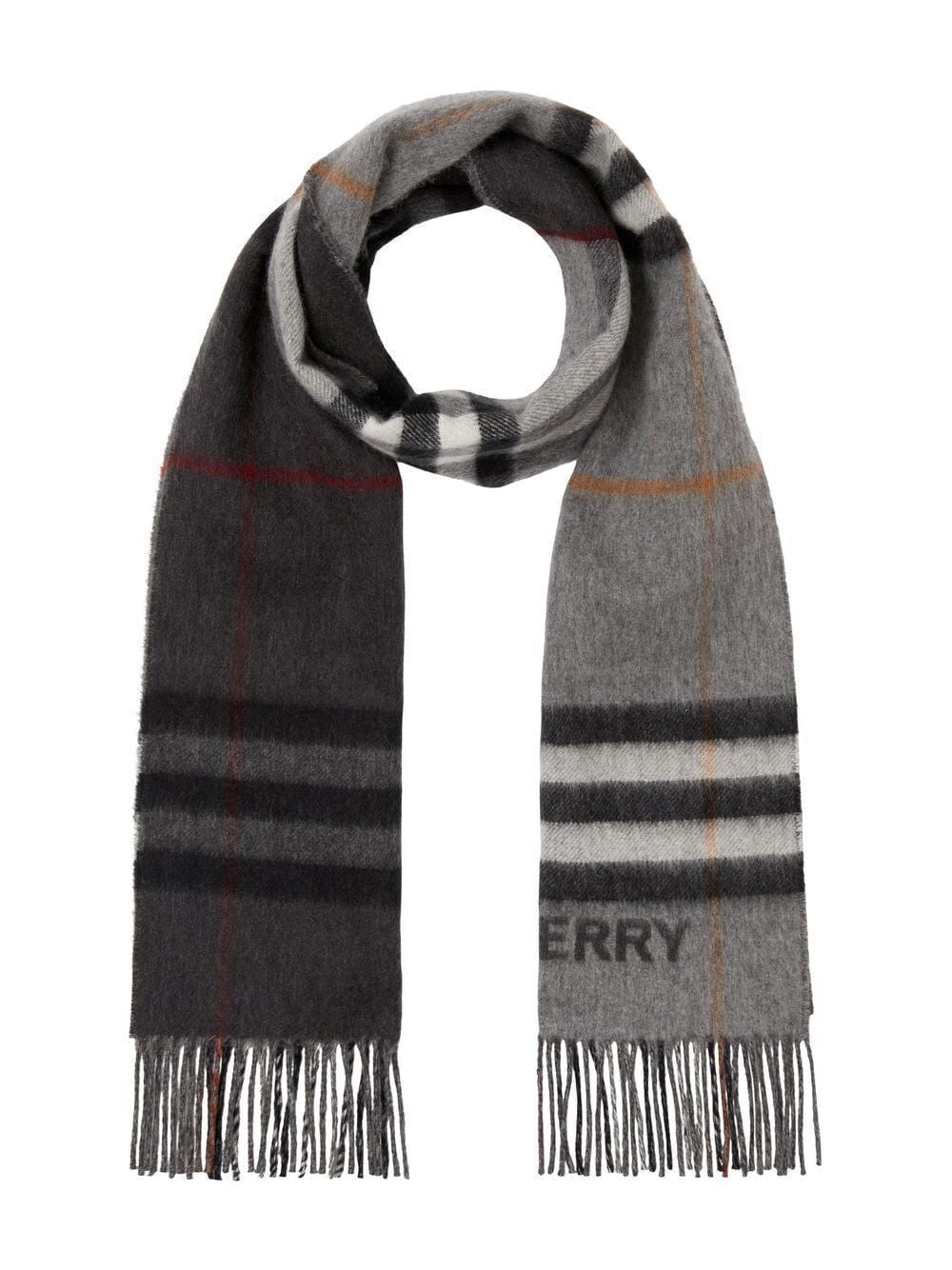 BURBERRY Timeless Checkered Design Scarf