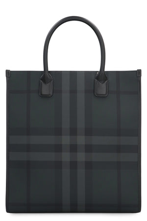 BURBERRY Stylish Black Tote Bag for Men - SS24 Collection