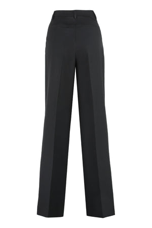 BURBERRY Sophisticated Black Wool Trousers for Women